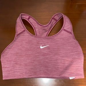 Nike swoosh sports bra